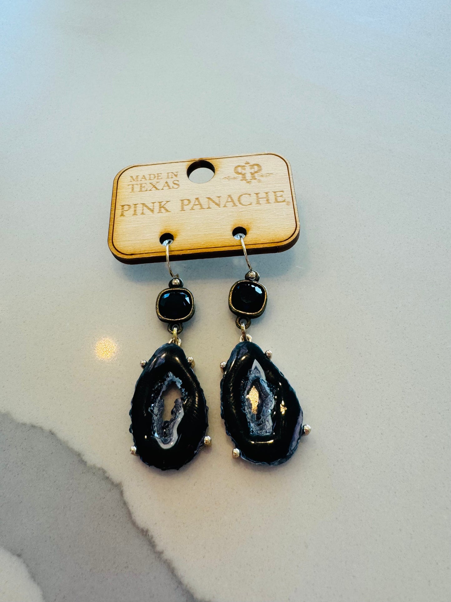 Black Rock Earrings