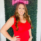 I See Red Bodycon Midi Dress