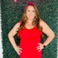 I See Red Bodycon Midi Dress
